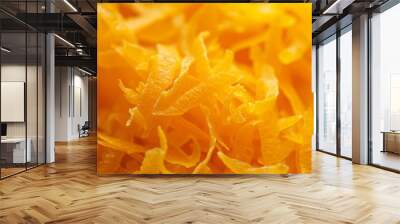 orange zest background. Wall mural