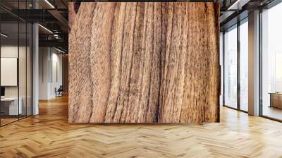 Old wooden floor for background Wall mural