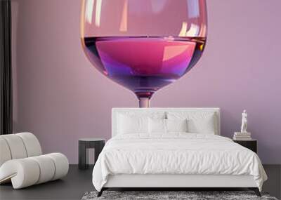 glass of wine Wall mural