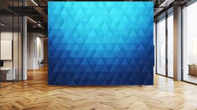 Abstract 3D Geometrical Triangular Background Wall mural