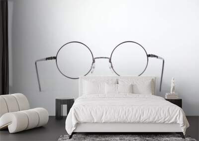 Circle glasses Wall mural