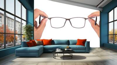 Glasses Wall mural