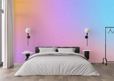 aura grainy gradient background, abstract colorful modern wallpaper, vibrant rainbow backdrop with grain texture  Wall mural