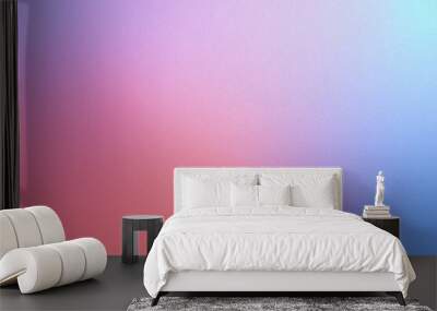 aura grainy gradient background, abstract modern wallpaper, vibrant colorful backdrop with grain texture  Wall mural