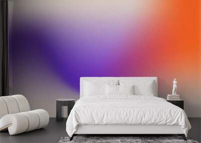 retro gradient background with grain texture Wall mural