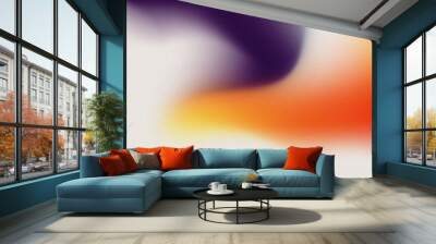 retro gradient background with grain texture Wall mural