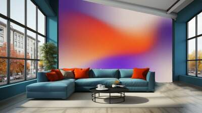 retro gradient background with grain texture Wall mural