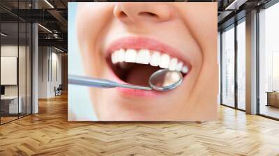 healthy teeth Wall mural