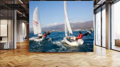 sailing Regatta Wall mural