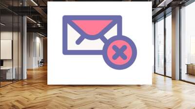 email icon for your website design, logo, app, UI.  Wall mural