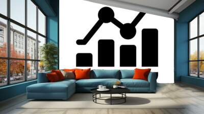 statistic icon for your website design, logo, app, UI.  Wall mural