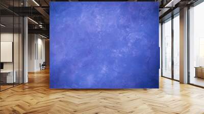 Blue lighted wall texture for designer background. Painted surface. Wall mural