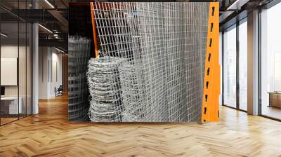 Galvanized welded mesh for surface reinforcement during plastering works Wall mural