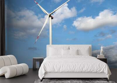 Wind power plants — wind power plants for generating electricity Wall mural