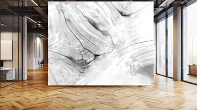 Abstract liquid background. Digital art abstract pattern. Wall mural