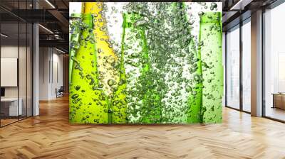 Background with bottle Wall mural