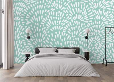 seamless background with abstract ornament Wall mural