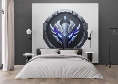 Concept Art icon for design Wall mural