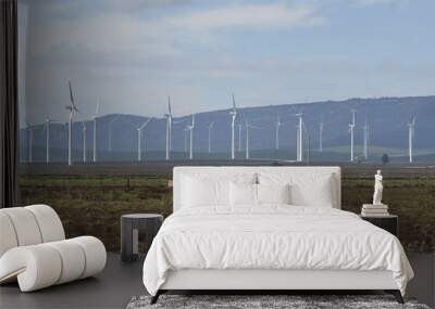 wind turbines farm Wall mural