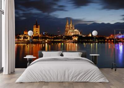 Cologne Skyline Wall mural