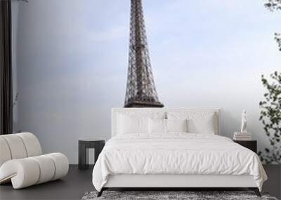 eiffel tower in paris Wall mural