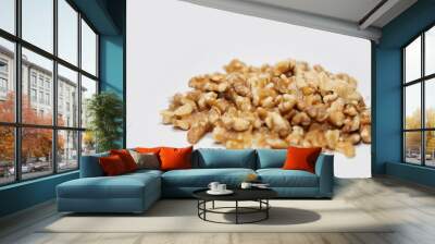 pile of walnuts Wall mural