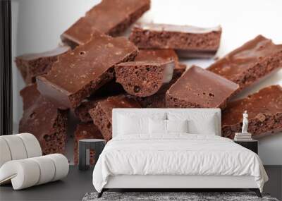 chocolate pieces Wall mural