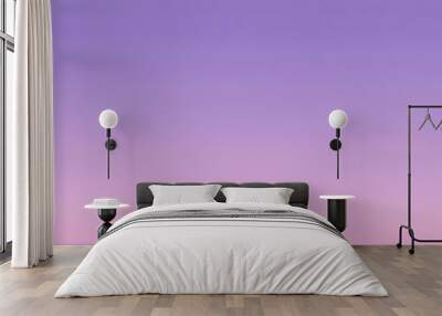 Gradient light rose to light violet abstract background Wall mural