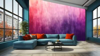 Gradient powder blue to rebecca purple effect Wall mural