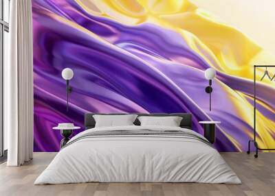 Purple to yellow gradient texture Wall mural