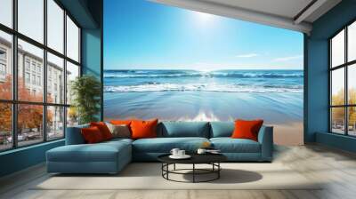 summer day the seaside pic Wall mural