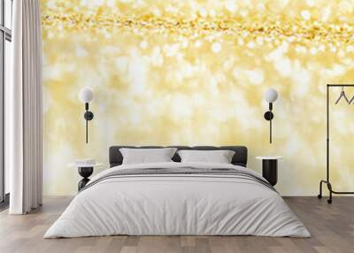 Abstract gold background Wall mural