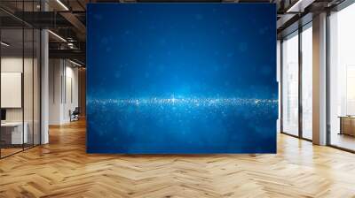 Blurred bokeh light Wall mural