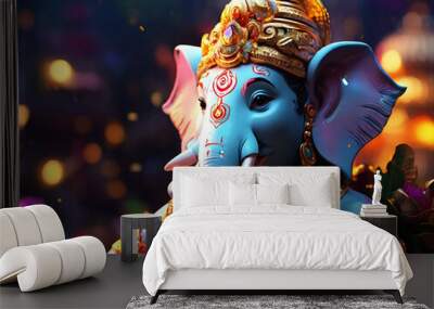 Ganesha  Wall mural