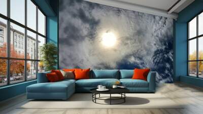 Landscape Clouds Skyline  Wall mural