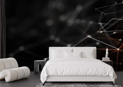 Abstract technology background Wall mural