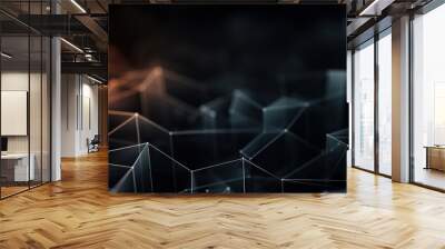 Abstract technology background Wall mural