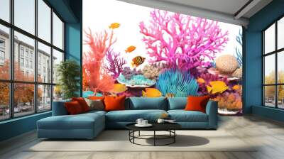 Coral reef cut out Wall mural