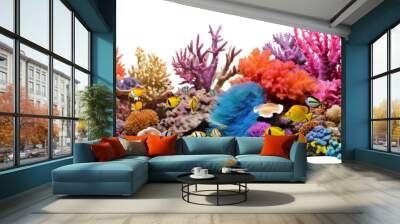 Coral reef cut out Wall mural