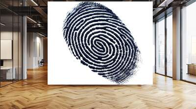 Fingerprint cut out Wall mural