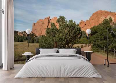 Garden of the gods, Colorado Wall mural