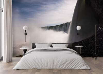 Amazing view from below of Niagara Falls Wall mural