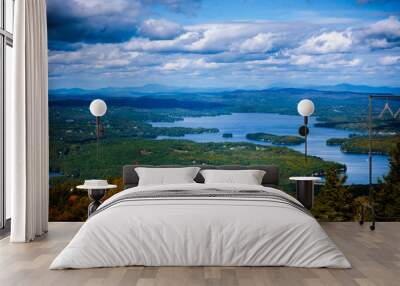 Sunapee lake in New Hampshire Wall mural