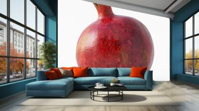 Pomegranate is isolated on a transparent background,  PNG file Wall mural