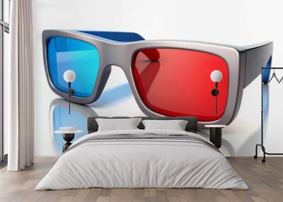 3d movie glasses Wall mural