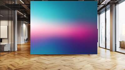 A blurred gradient background featuring a mix of blue, pink, and purple hues. Wall mural