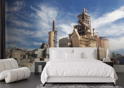 cement factory Wall mural