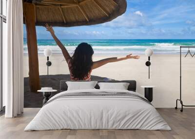 Relax on the beach Wall mural