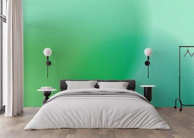 Green Gradient Abstract Shape Grain Texture Background Wall mural