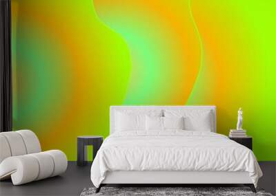 abstract background with waves Wall mural